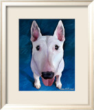 Bull Terrier Bronson Arte di Robert Mcclintock