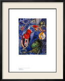Blue Circus Affiches par Marc Chagall