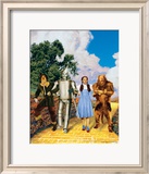 The Wizard of Oz: Glitter Yellow Brick Road Print