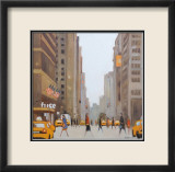 7th Avenue, New York Plakater af Jon Barker