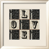 Building Blocks of Love Posters av Nick Biscardi