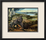 Saint Jerome on the Road Poster par Joachim Patinir