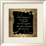 Give Thanks Prints by Jennifer Pugh