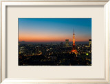 Tokyo Tower: Evening I Prints by Takashi Kirita