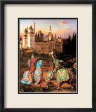 King Arthur and Sir Lancelot Affiches par Howard David Johnson