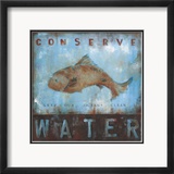 Conserve Water Pósters por Wani Pasion