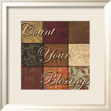 Words to Live By, Count Your Blessings Kunst von Smith-Haynes 