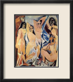 Les demoiselles d'Avignon, 1907 Posters par Pablo Picasso