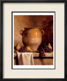 Confit Jar with Pears and Grapes Art par Loran Speck
