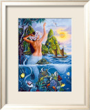 Wahine from the Sea Affiche par Warren Rapozo