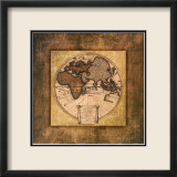 Global Map I Prints by Krissi 