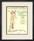 Tulip Time - Ziegfeld Follies, 1919 Lámina enmarcada de edición limitada por S. Popper