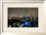 Tokyo Tower: Candlelight Event of One Million People Day II Art by Takashi Kirita