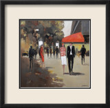 Cafe de la Paix, Paris Plakat af Jon Barker