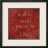 You Are The One Láminas por Kim Klassen You Are The One Láminas por Kim Klassen