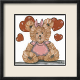 Nounours et Coeurs Posters by Willy Renoux