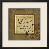 I Will Praise Prints by Jennifer Pugh