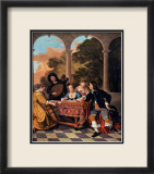 Compagnie Faisant de la Musique Affiches par Jacob van Loo