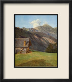 The Chalet Poster by Ferdinand Georg Waldmueller