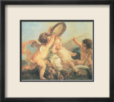 Festa di Putti Posters av L. Boucher