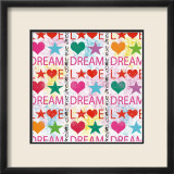 Dream and Love Poster von Louise Carey