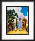 The Wizard of Oz: Glitter Yellow Brick Road Kunstdruck