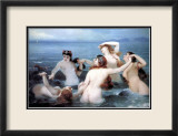Mermaids of the Sea Posters par Charles Edouard Boutibonne