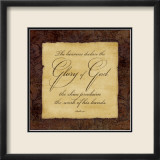 Glory to God Posters by Stephanie Marrott