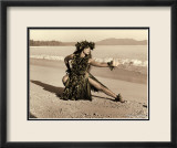 Dance of the Turtle, Hula Girl Posters par Alan Houghton