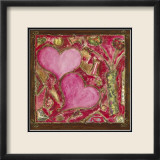 Pretty Hearts Prints by Mary Larsson