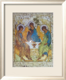 Holy Trinity Art by Andrey Rublyov