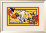 Carefree Shoes Lámina giclée enmarcada por Kate Ward Thacker