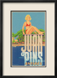 Juan Les Pins, Antibes, France Posters by A. Kow
