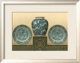 Porcelain in Teal I Posters par George Ashdown Audsley