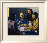 Les Disciples d'Emmaus Kunstdrucke von Han Van Meegeren