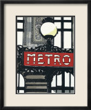 Metro in Paris Art par Jo Fairbrother