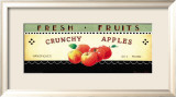 Fresh Fruits: Crunchy Apples Poster von Ria van de Velden