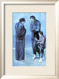 Les Pauvres au Bord de la Mer, c.1903 Poster von Pablo Picasso