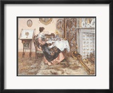 La vieille fille Posters par Walter Dendy Sadler