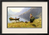 Norweigian Viking Fjord Western Norway Affiches par Hans Andreas Dahl
