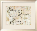 A Willing Heart Kunst von Kim Klassen
