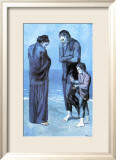 Les Pauvres au Bord de la Mer, c.1903 Pôsters por Pablo Picasso