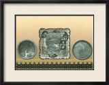 Porcelain in Teal II Poster par George Ashdown Audsley