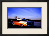 1956 Chevy Bel Air Estampe encadrée par Jerry Koontz
