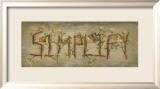 Simplify Plakater af Kim Lewis