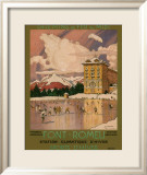 Chemin de Fer du Midi, Font-Romeu, c.1920's Framed Giclee Print by George Roux