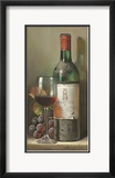 Chateau Latour Lámina enmarcada de edición limitada por Raymond Campbell Chateau Latour Lámina enmarcada de edición limitada por Raymond Campbell
