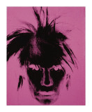 Self-Portrait, c.1986 (Black Andy on Pink) Lámina giclée por Andy Warhol Self-Portrait, c.1986 (Black Andy on Pink) Lámina giclée por Andy Warhol