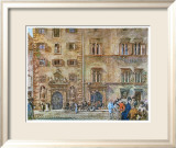 Landhaus mit Altem Zeughaus in Graz Poster von Rudolph von Alt