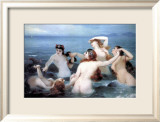 Mermaids of the Sea Plakater av Charles Edouard Boutibonne Mermaids of the Sea Plakater av Charles Edouard Boutibonne